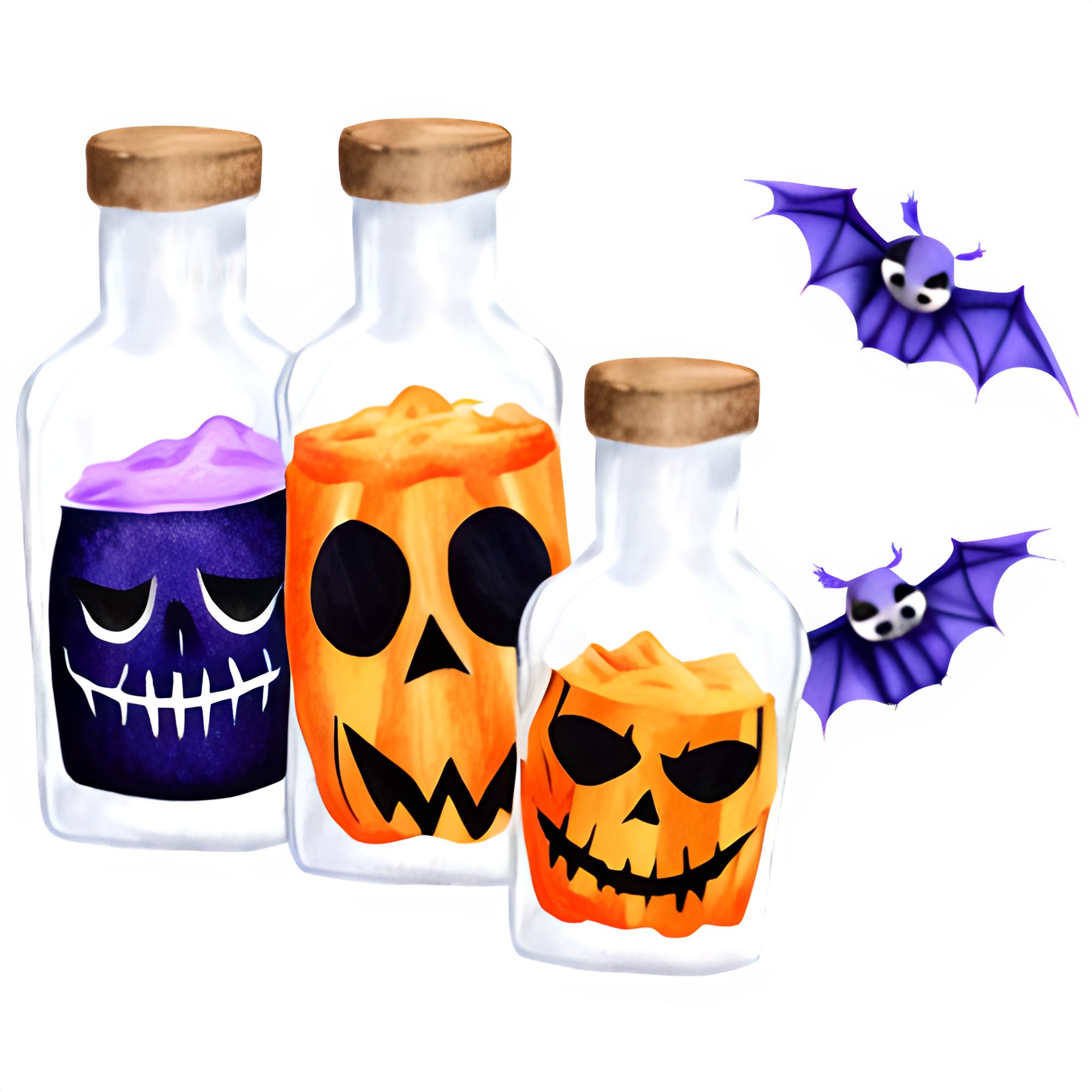 Halloween Poison Bottles Freebies