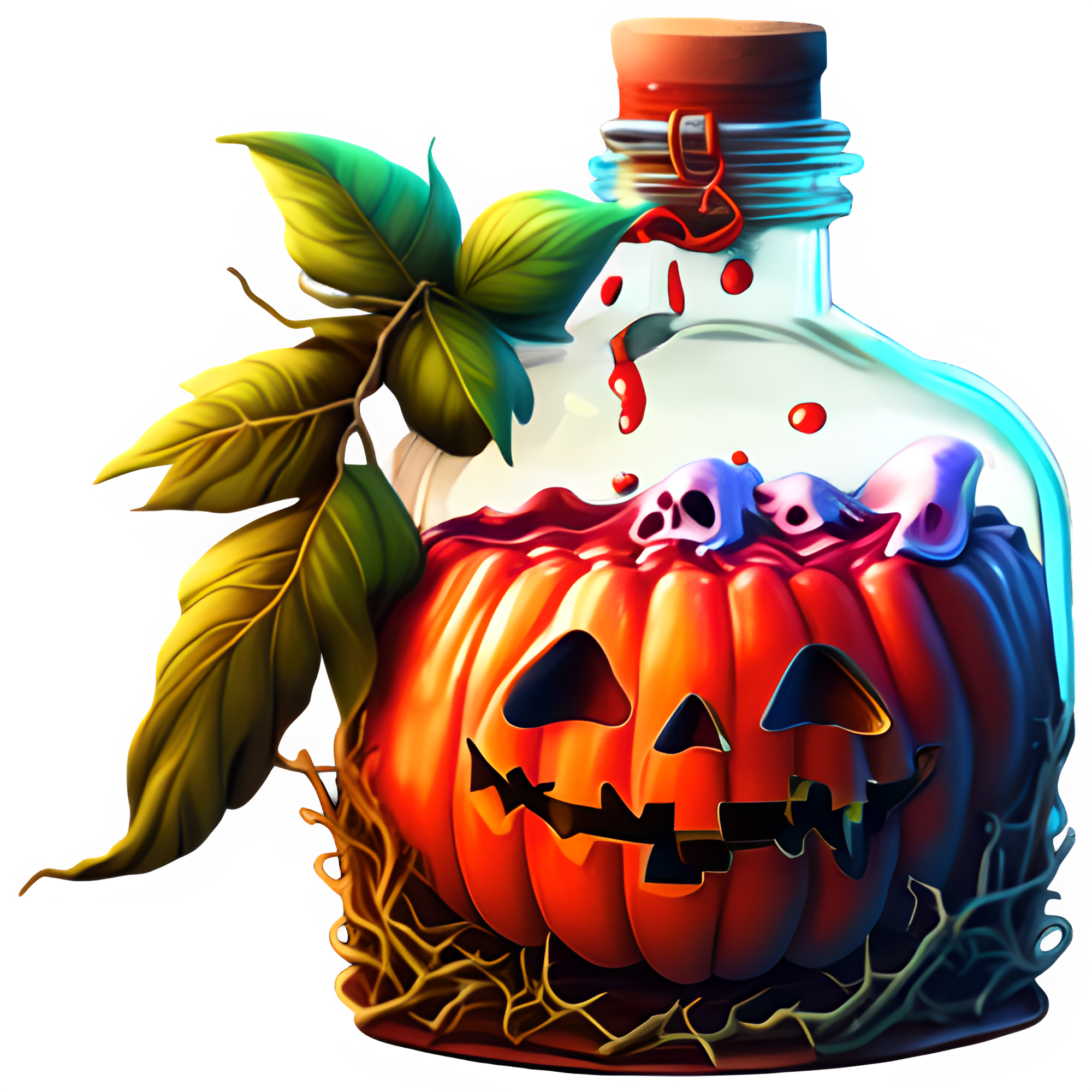 Halloween Poison Bottles Freebies @ Designs by Forte