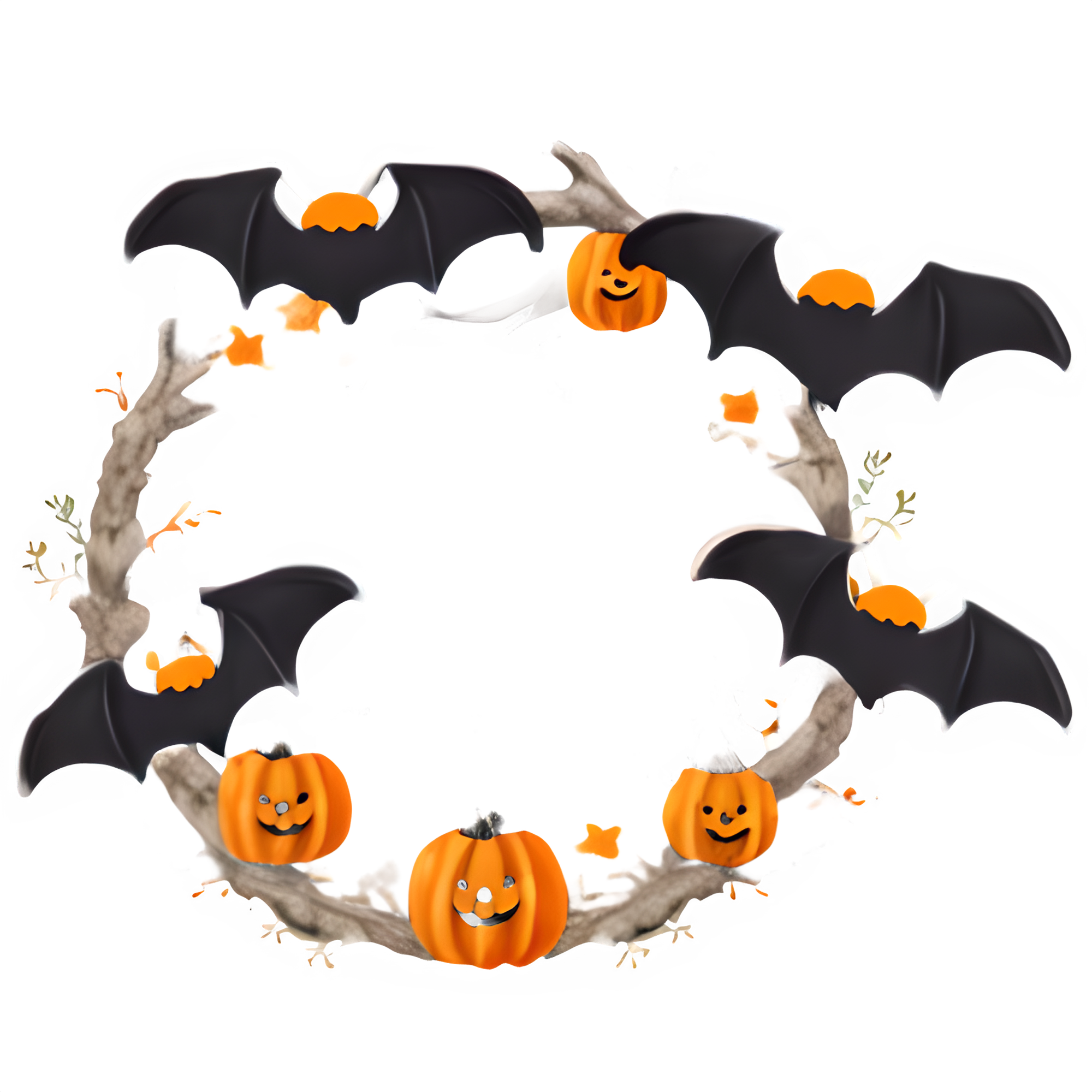 Halloween Wreath @ Copyright Designs by Forte