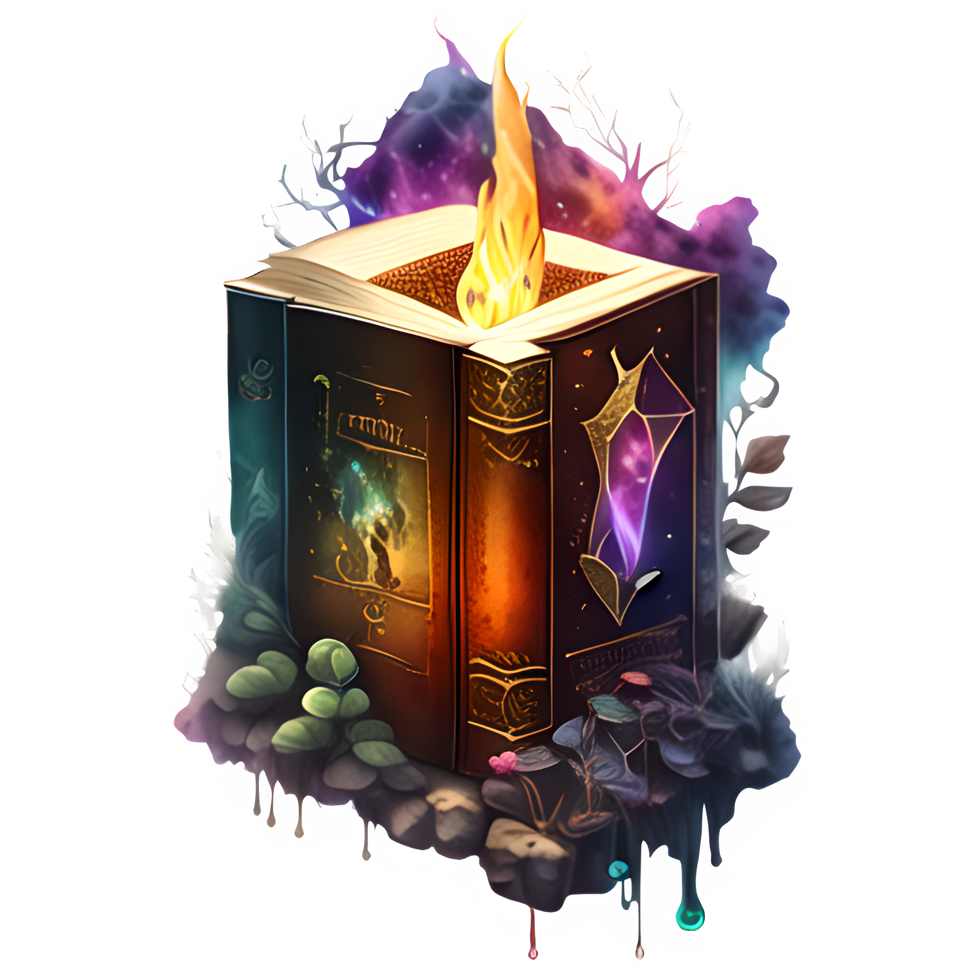 Halloween Book of Spells @ 2024 Copyright Designs by Forte