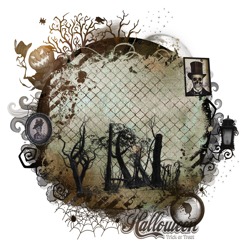 Halloween Freebie Graphic - Background Element - Halloween Witch