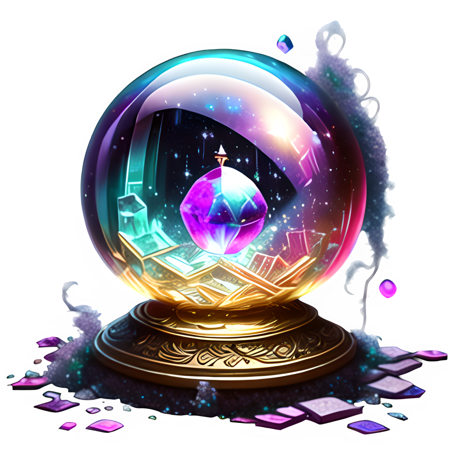 Freebie Graphics - Crystal Ball Clip Art - Halloween Witch