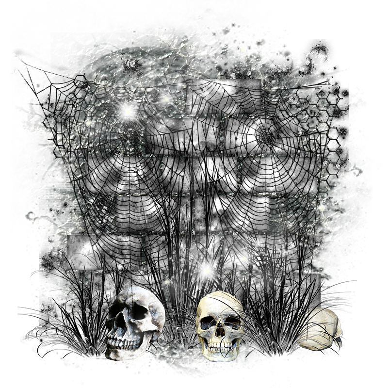 Halloween Decorative Background Element - @ Copyright Designs by Forte