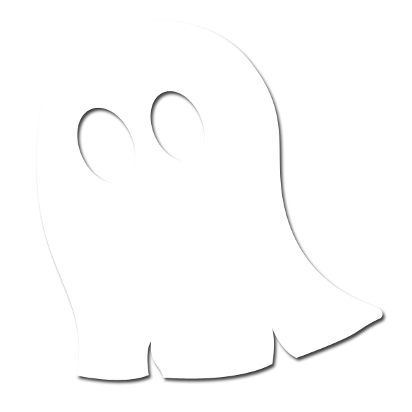 Halloween Ghost Clip Art 600 x 600 Designs by Forte