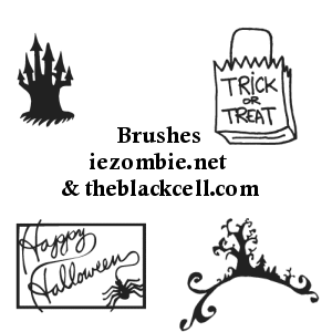 Halloween PSP Brushes