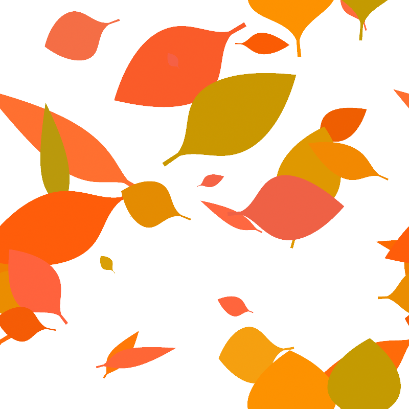 Fall Leaves Halloween Overlay 800 x 800