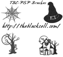 Halloween PSP Brushes