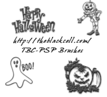 Halloween PSP Brushes