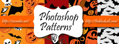 Photoshop Halloween Patterns