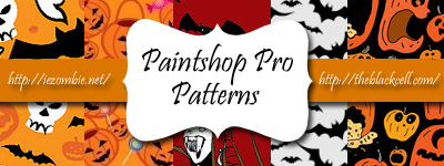 Halloween Paint Shop Pro Patterns