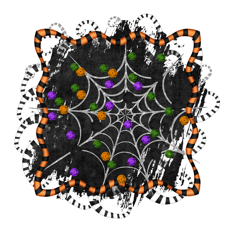 Halloween Cluster Frame 800 x 800 - Copyright Designs by Forte