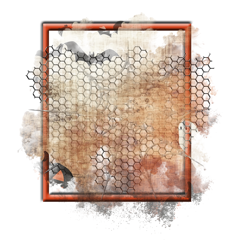 Halloween Cluster Frame 800 x 800 - Copyright Designs by Forte