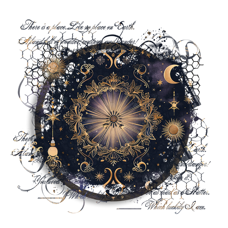 Halloween Cluster Frame 800 x 800 - Copyright Designs by Forte