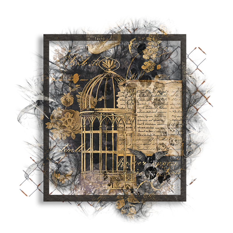 Halloween Cluster Frame 800 x 800 - Copyright Designs by Forte