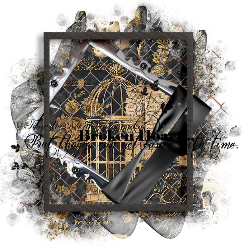 Halloween Cluster Frame 800 x 800 - Copyright Designs by Forte