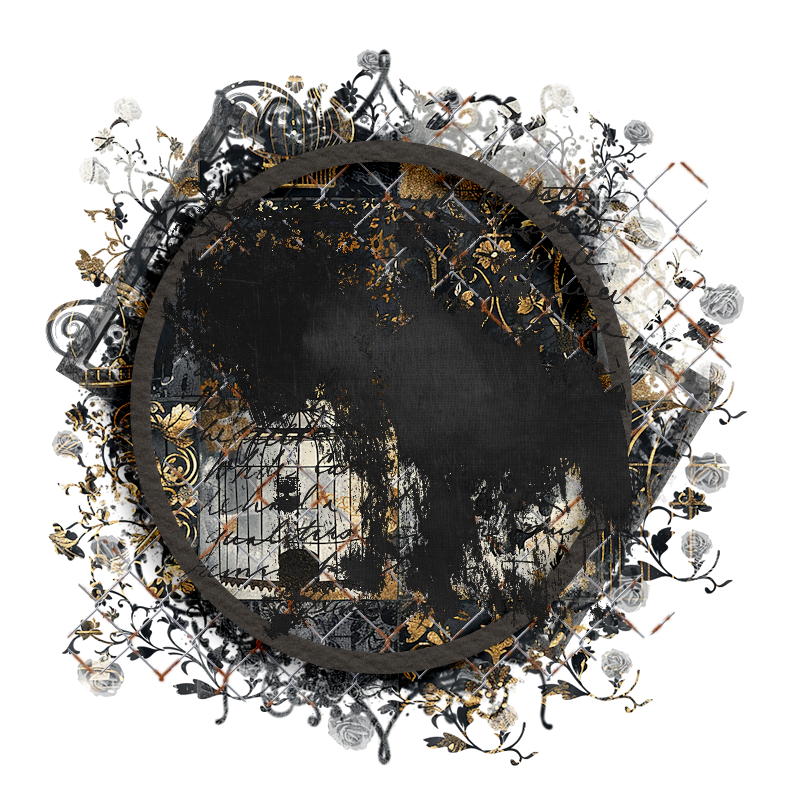 Halloween Cluster Frame 800 x 800 - Copyright Designs by Forte