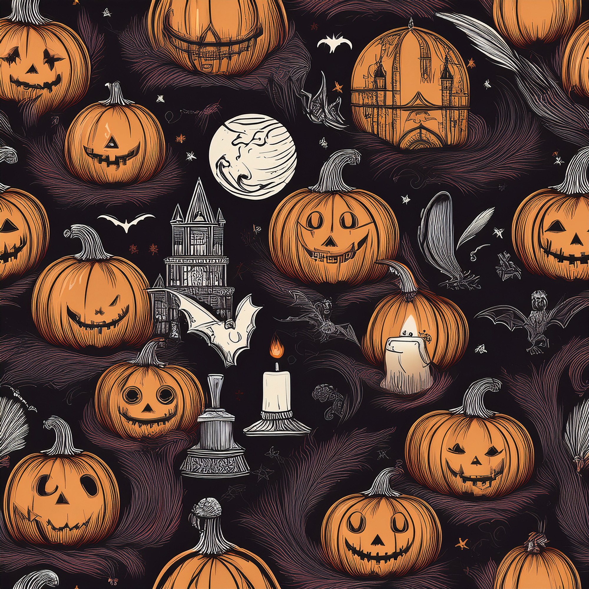 Halloween Textures Created by Designs by Forte