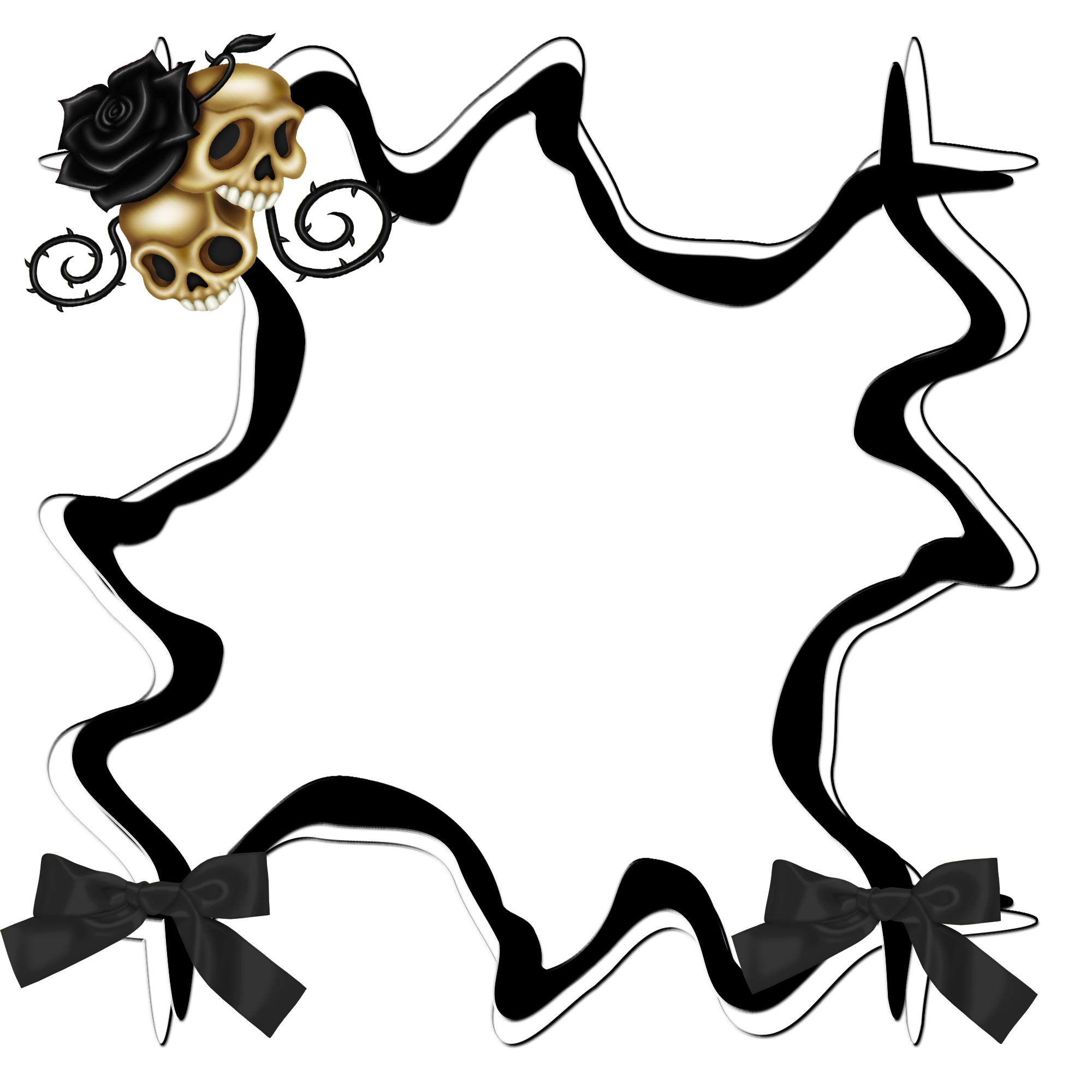 Halloween Theme Frame 2000 x 2000 @ Copyright Designs by Forte