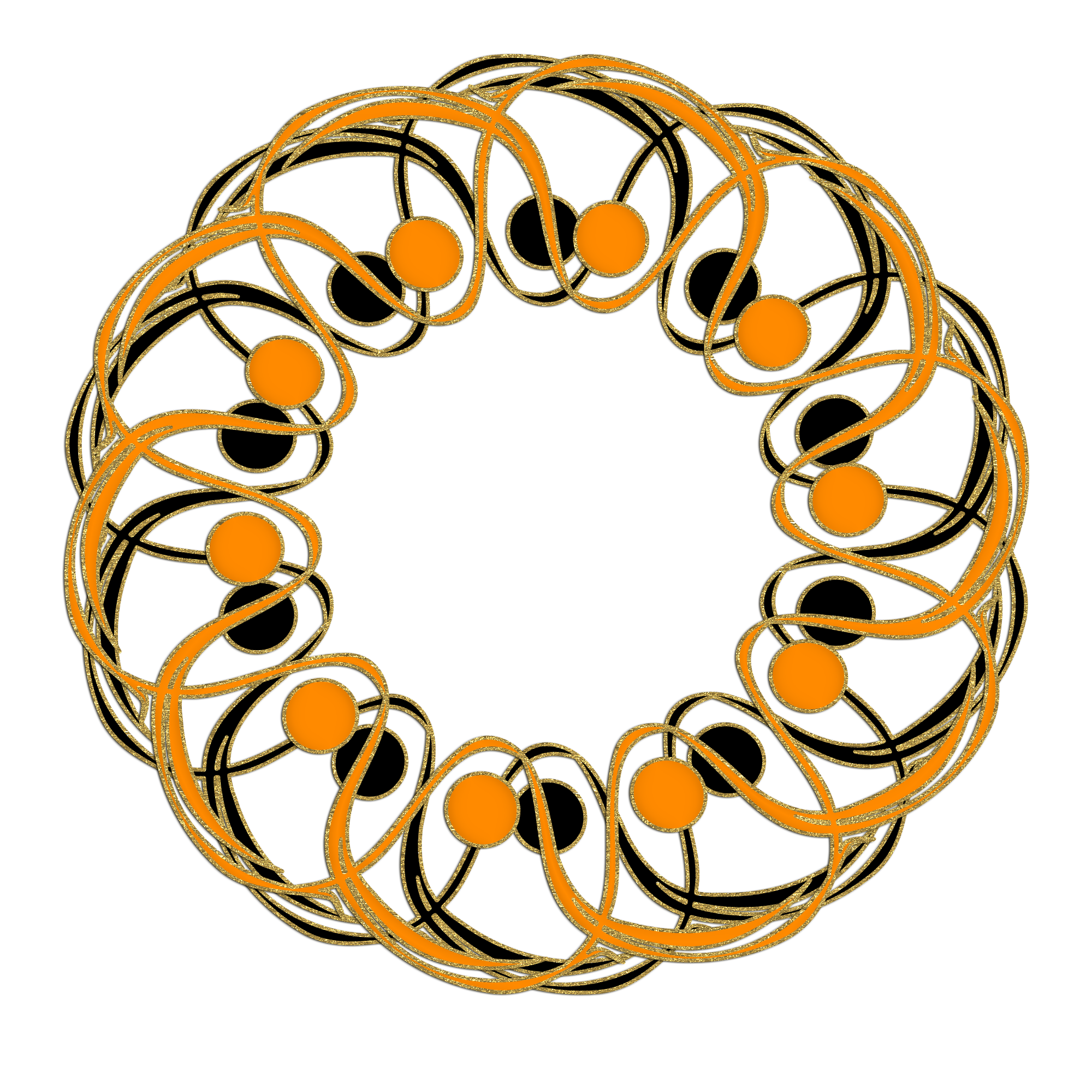 Halloween Theme Frame 2000 x 2000 @ Copyright Designs by Forte