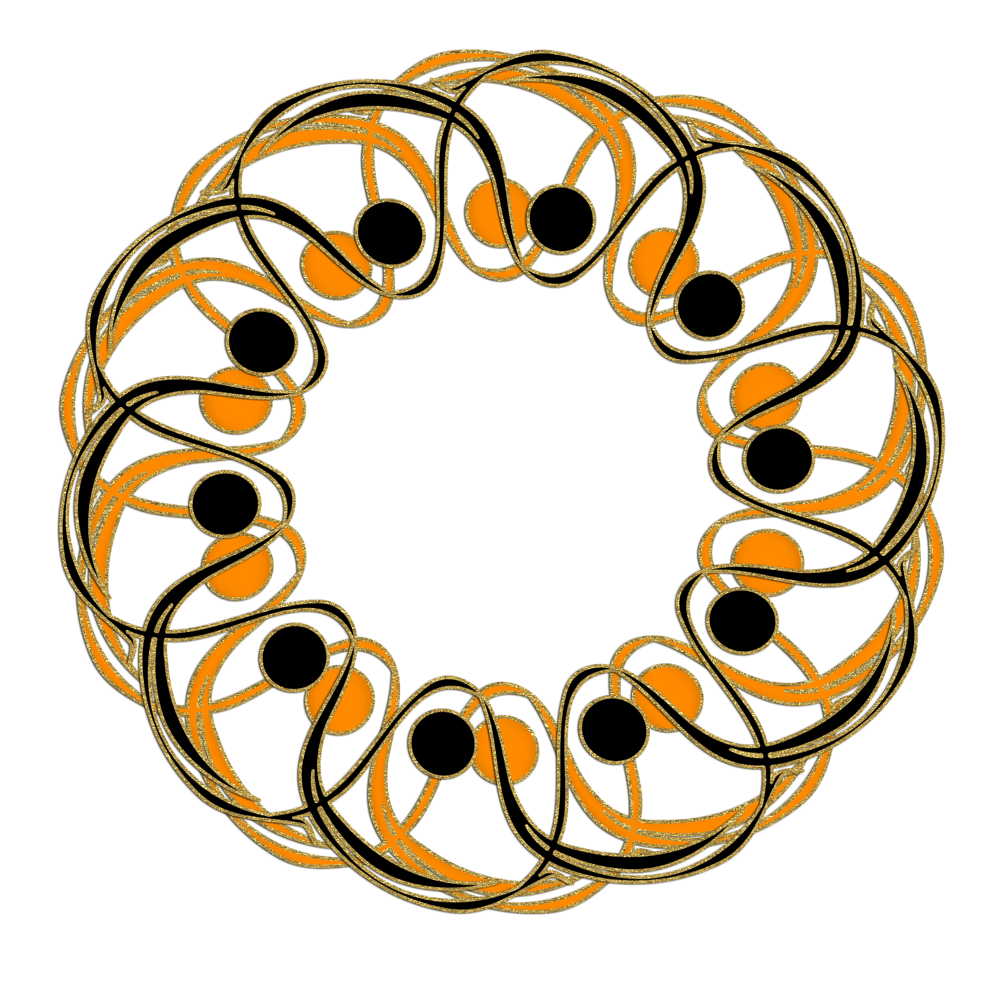 Halloween Theme Frame 2000 x 2000 @ Copyright Designs by Forte