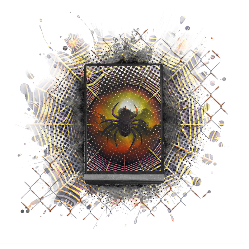 Halloween Cluster Frame 800 x 800 - Copyright Designs by Forte