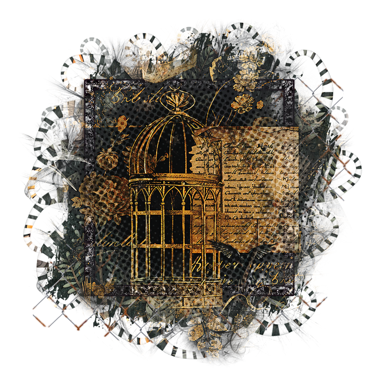 Halloween Cluster Frame 800 x 800 - Copyright Designs by Forte