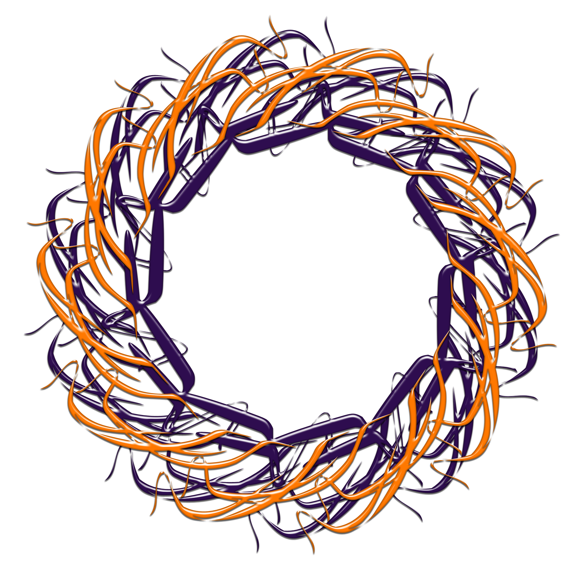 Halloween Theme Frame 2000 x 2000 @ Copyright Designs by Forte