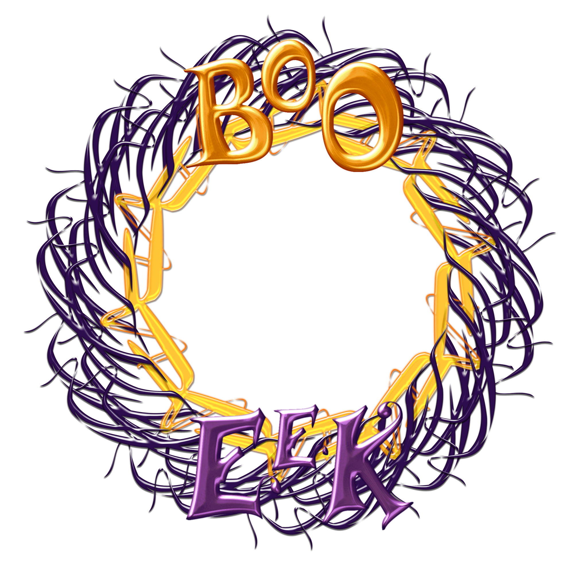 Halloween Theme Frame 2000 x 2000 @ Copyright Designs by Forte