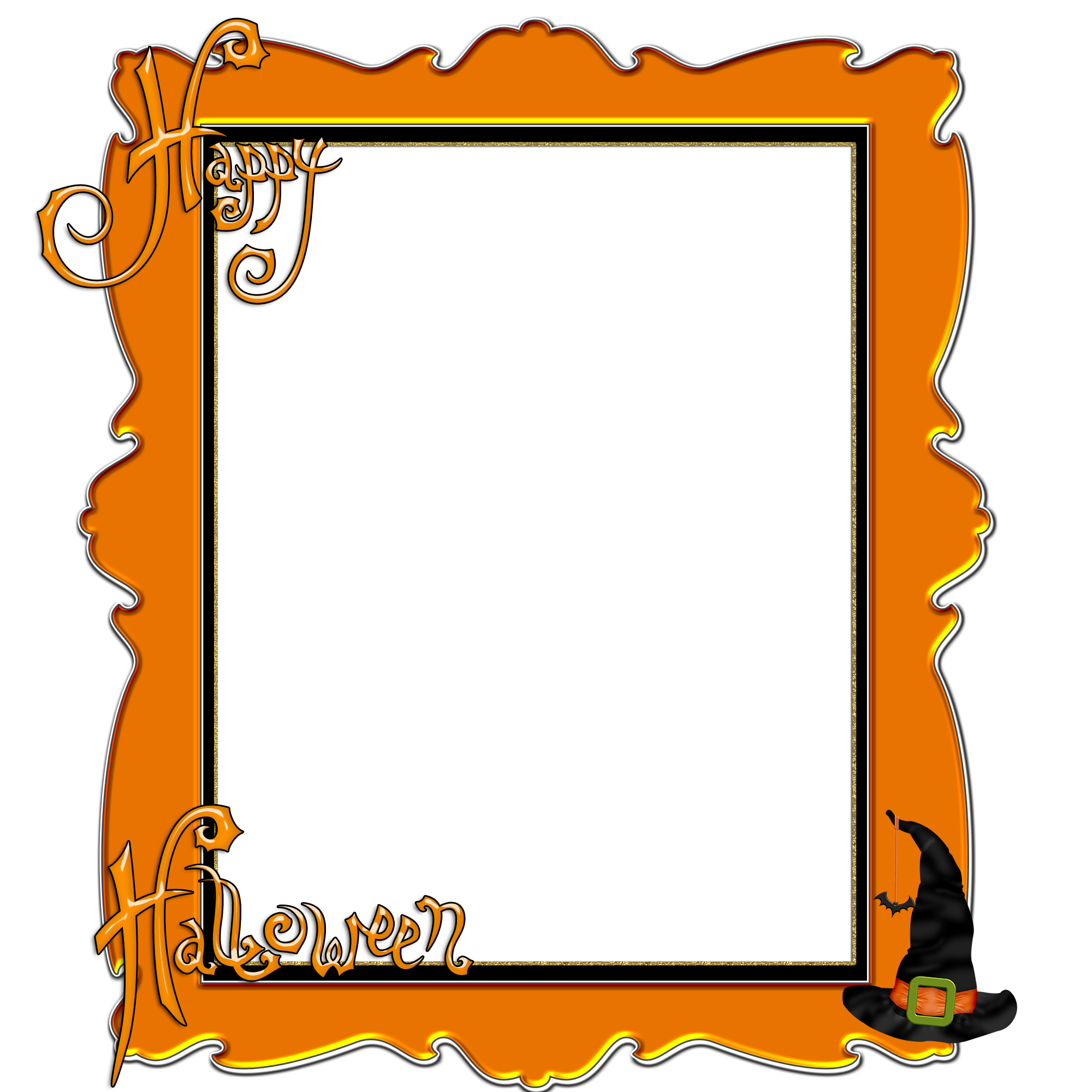 Halloween Theme Frame 2000 x 2000 @ Copyright Designs by Forte