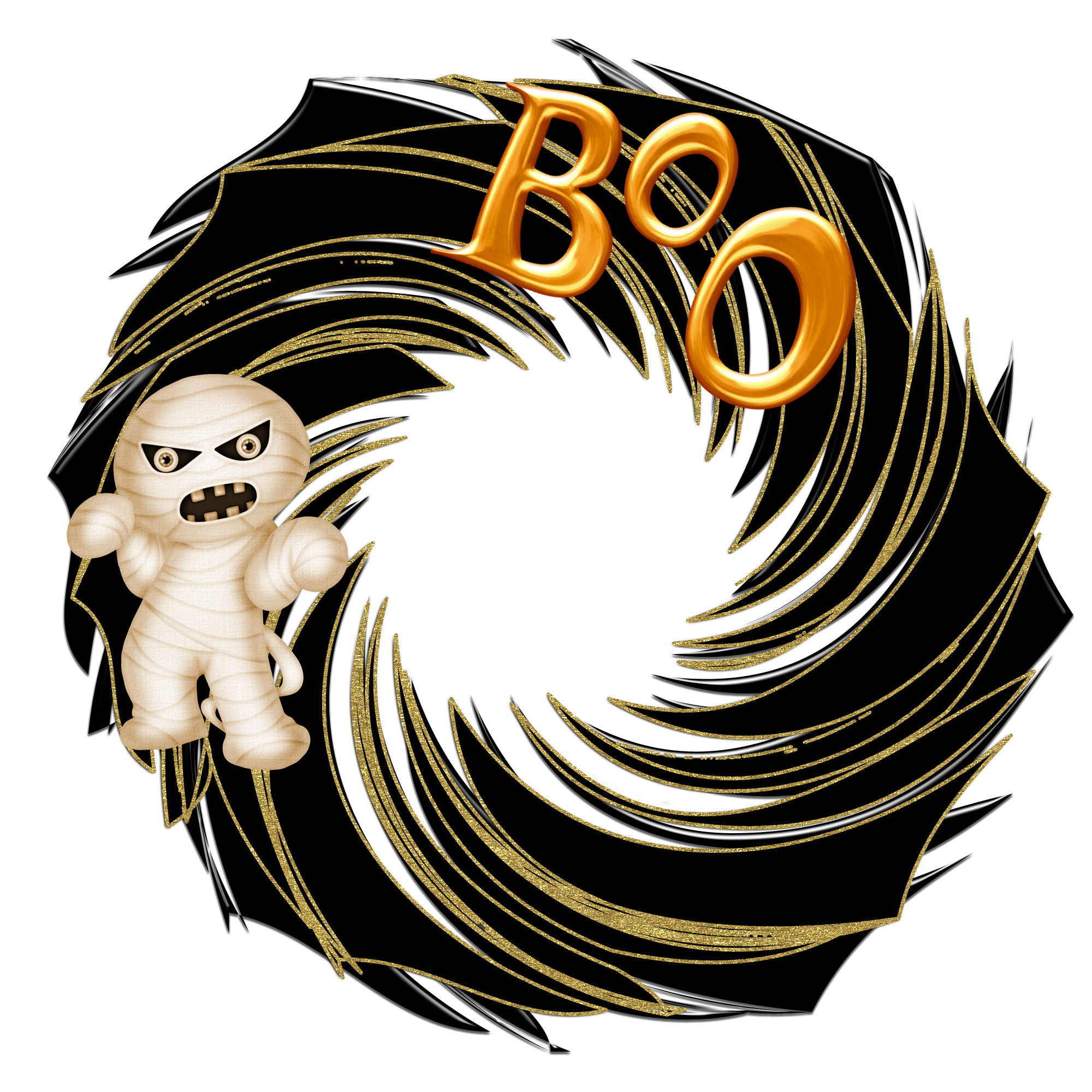 Halloween Theme Frame 2000 x 2000 @ Copyright Designs by Forte