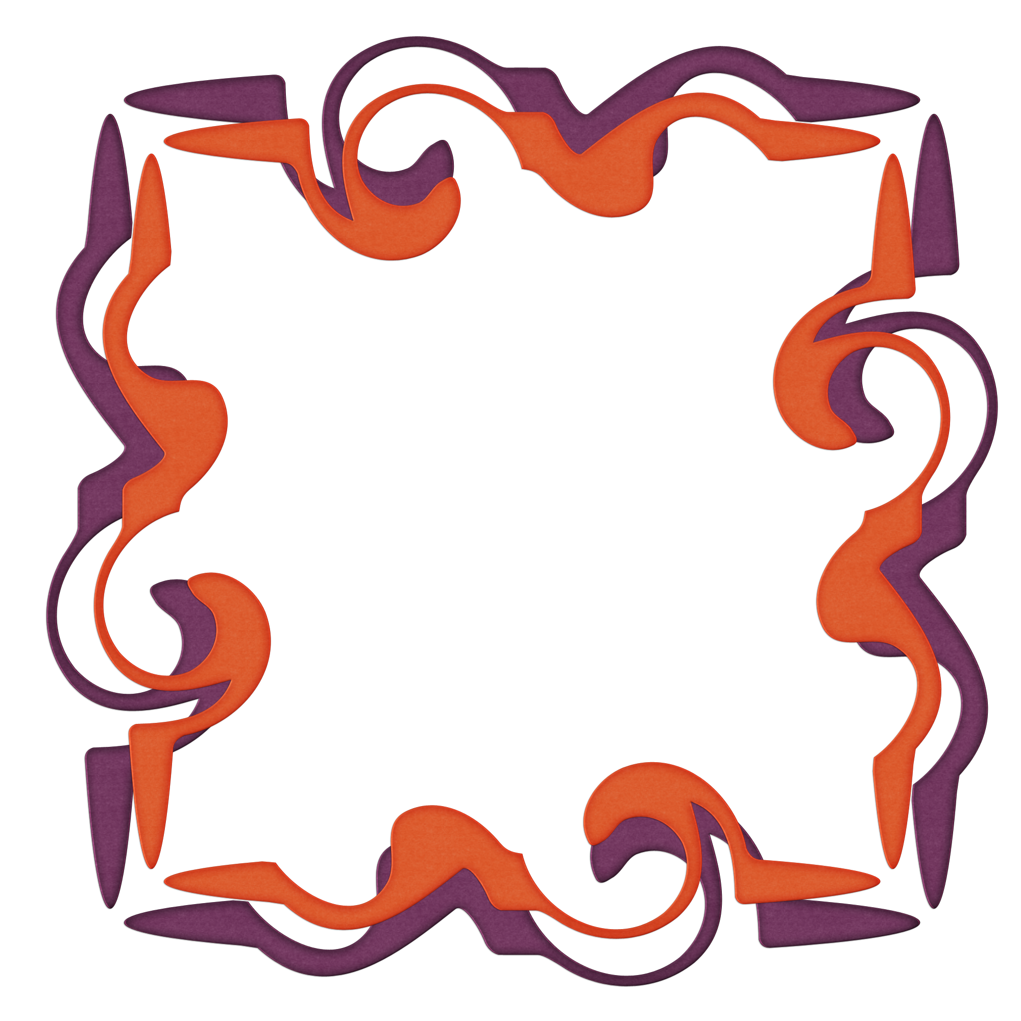 Halloween Theme Frame 2000 x 2000 @ Copyright Designs by Forte