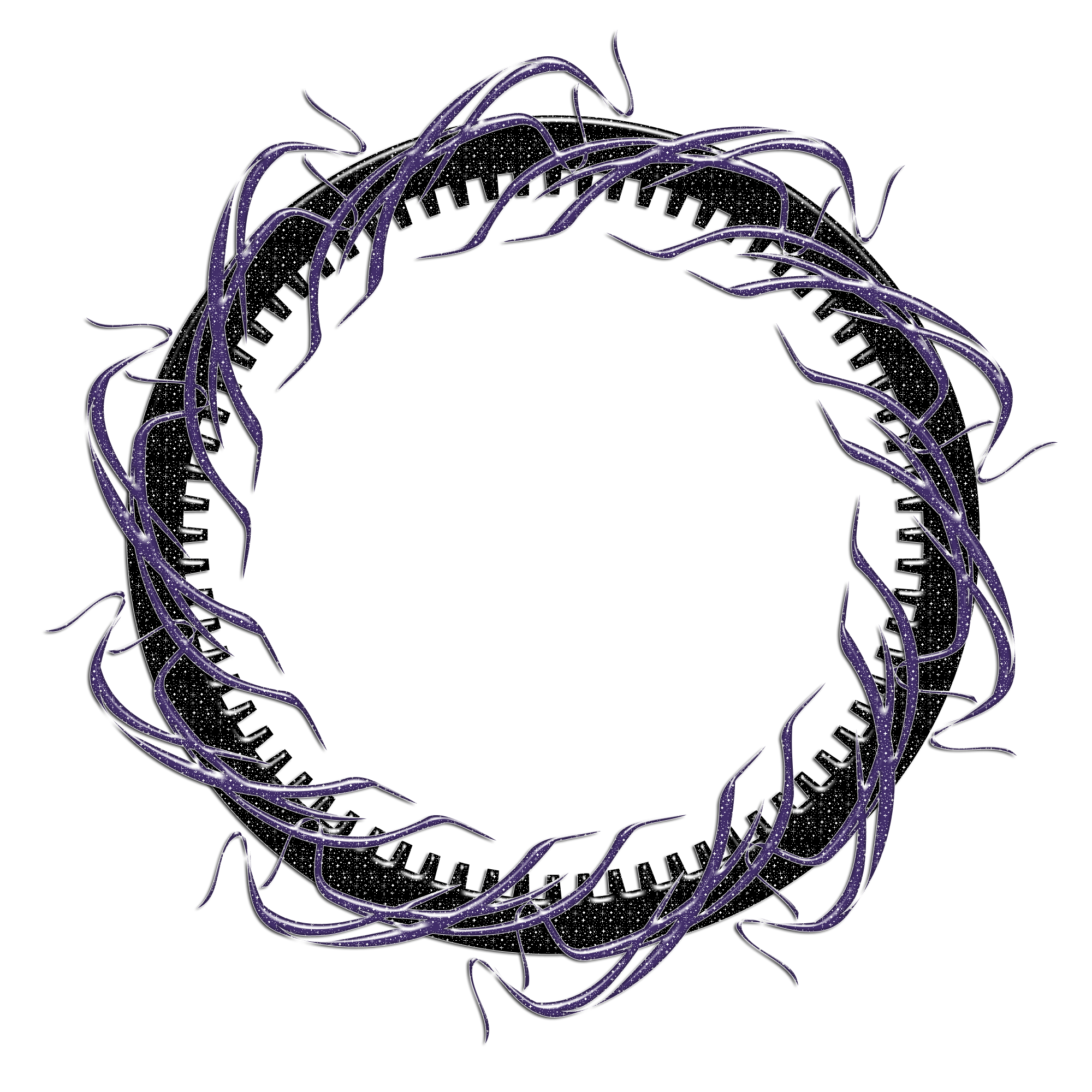 Halloween Theme Frame 2000 x 2000 @ Copyright Designs by Forte