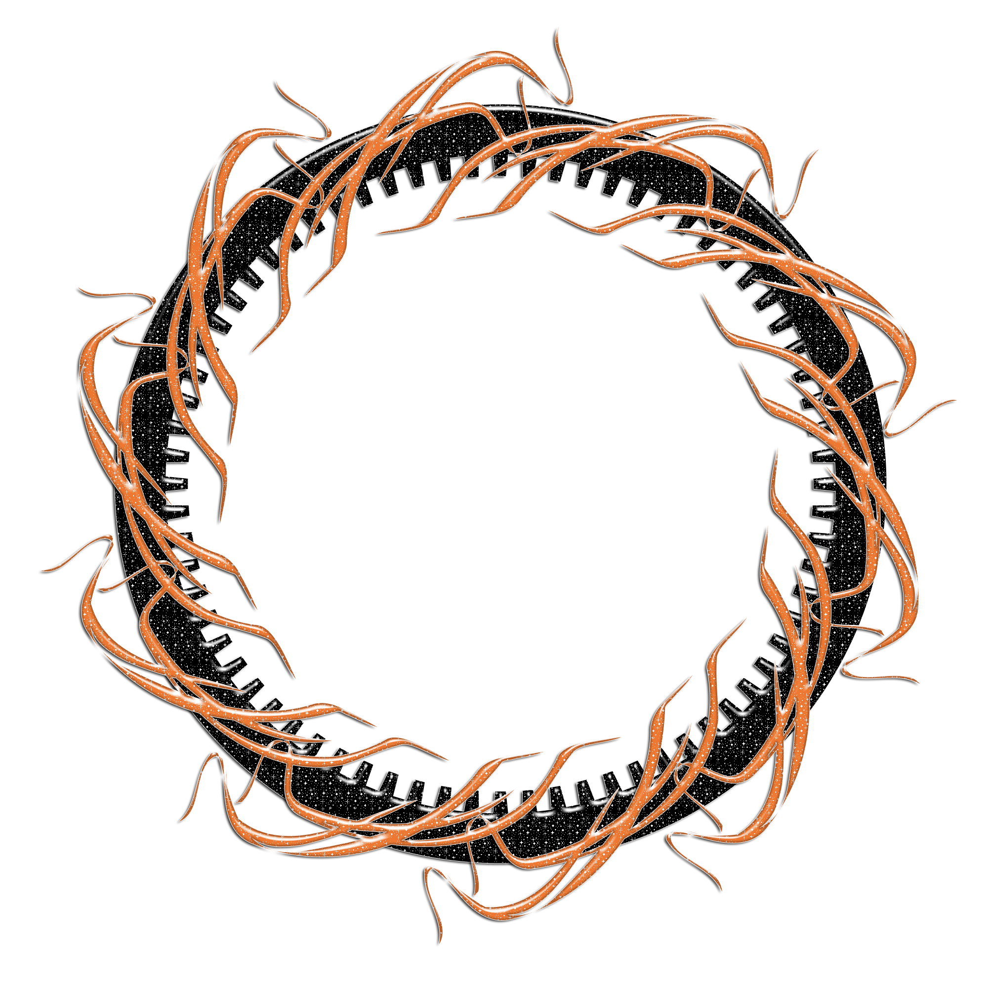 Halloween Theme Frame 2000 x 2000 @ Copyright Designs by Forte