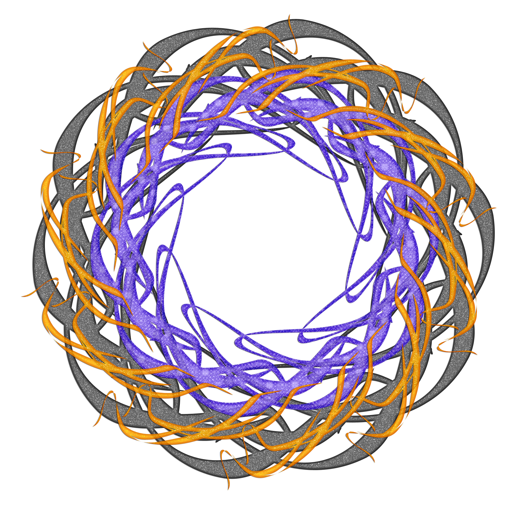 Halloween Theme Frame 2000 x 2000 @ Copyright Designs by Forte