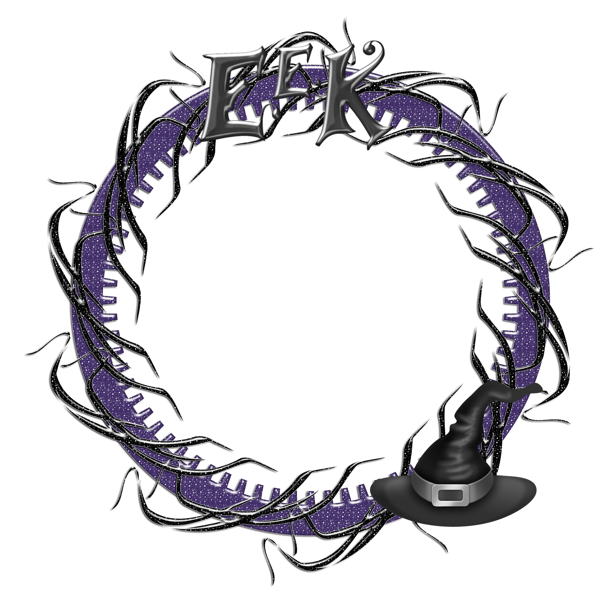 Halloween Theme Frame 2000 x 2000 @ Copyright Designs by Forte