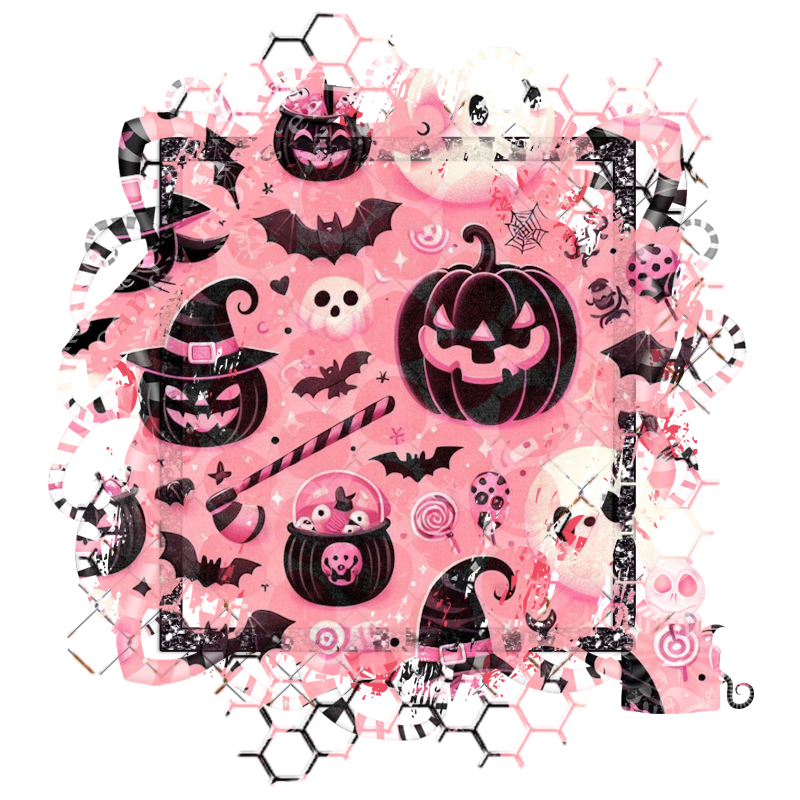 Halloween Cluster Frame 800 x 800 - Copyright Designs by Forte