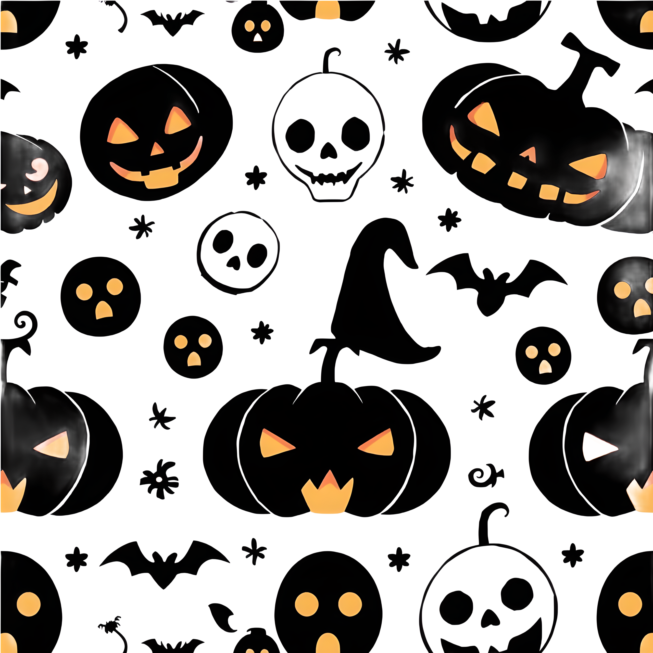 Halloween Overlay 2560 by 2560 PNG Format