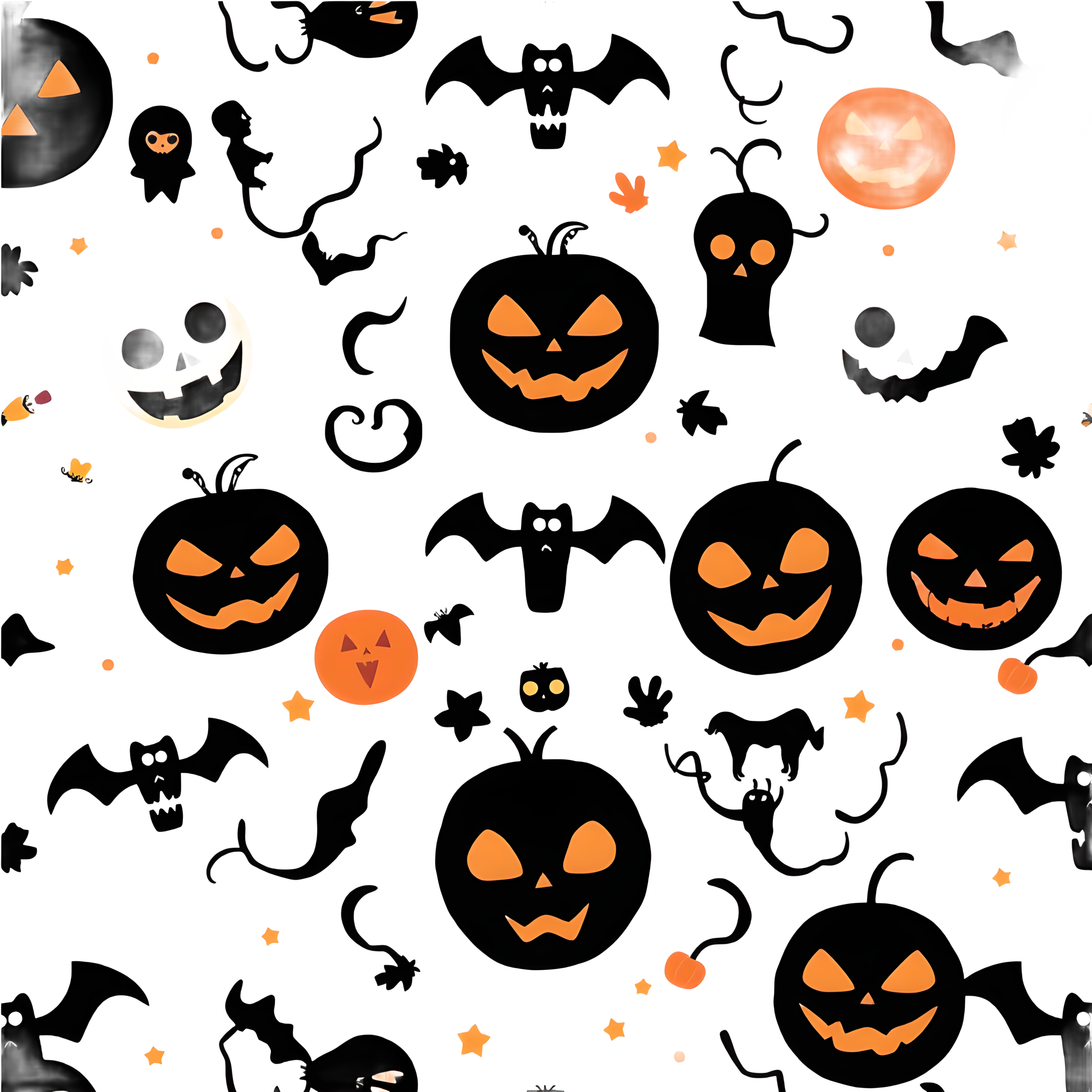 Halloween Overlay 2560 by 2560 PNG Format