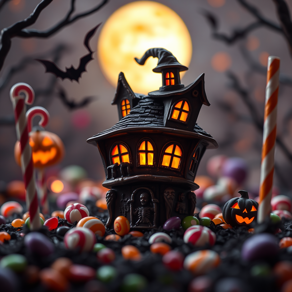 Halloween Witch Pattern 1024 x 1024