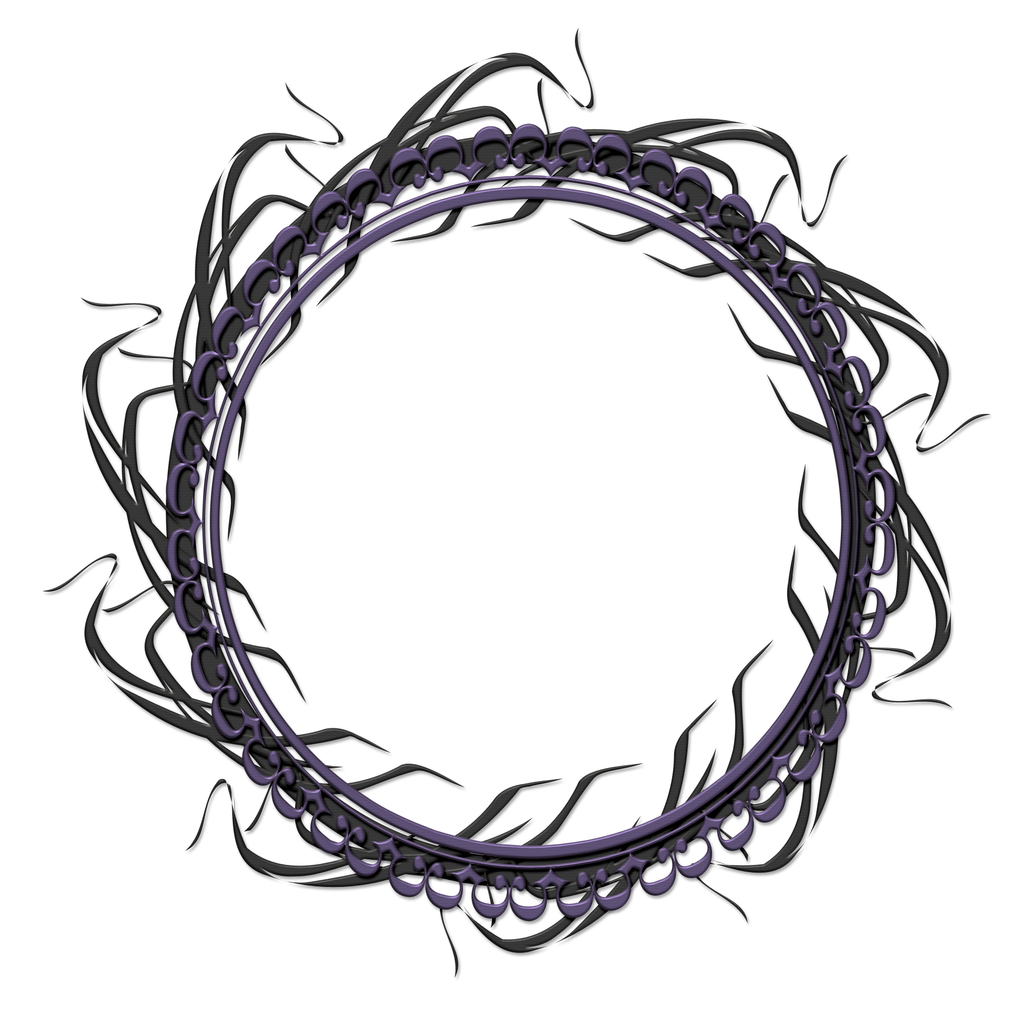 Halloween Theme Frame 2000 x 2000 @ Copyright Designs by Forte