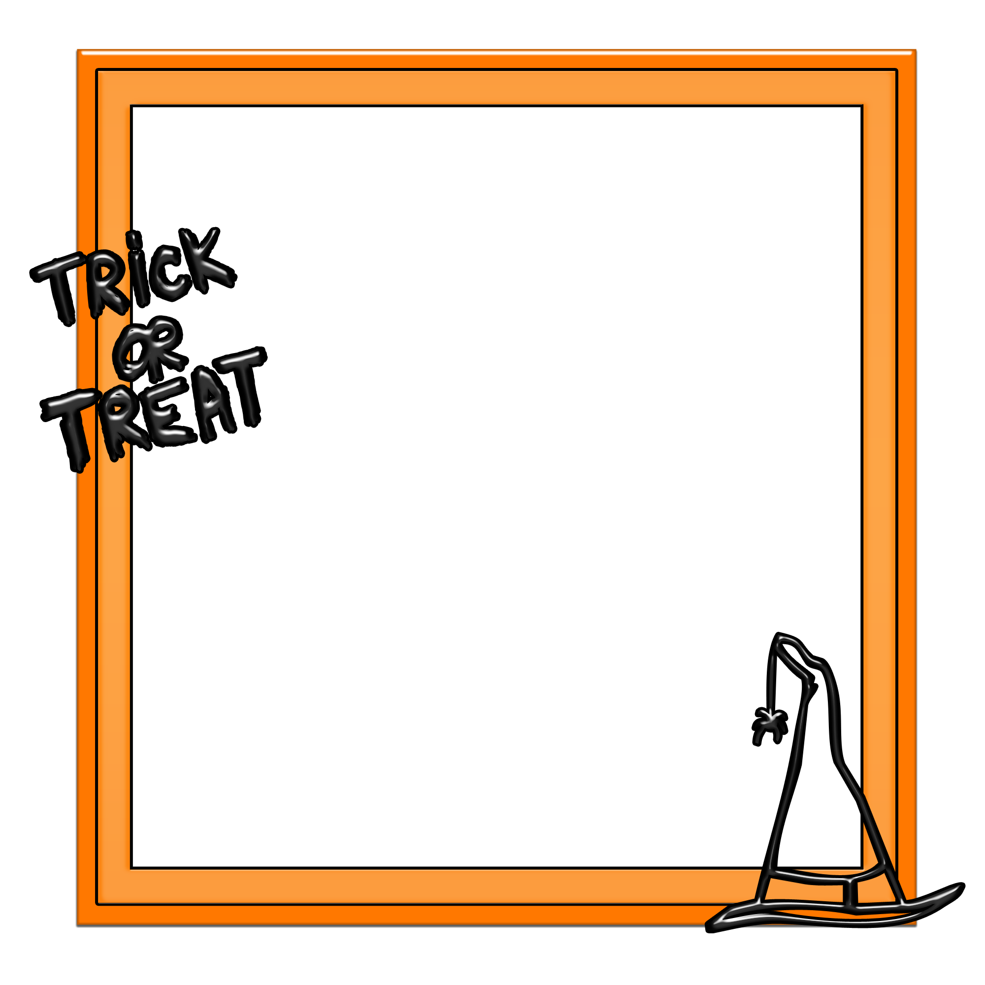 Halloween Theme Frame 2000 x 2000 @ Copyright Designs by Forte