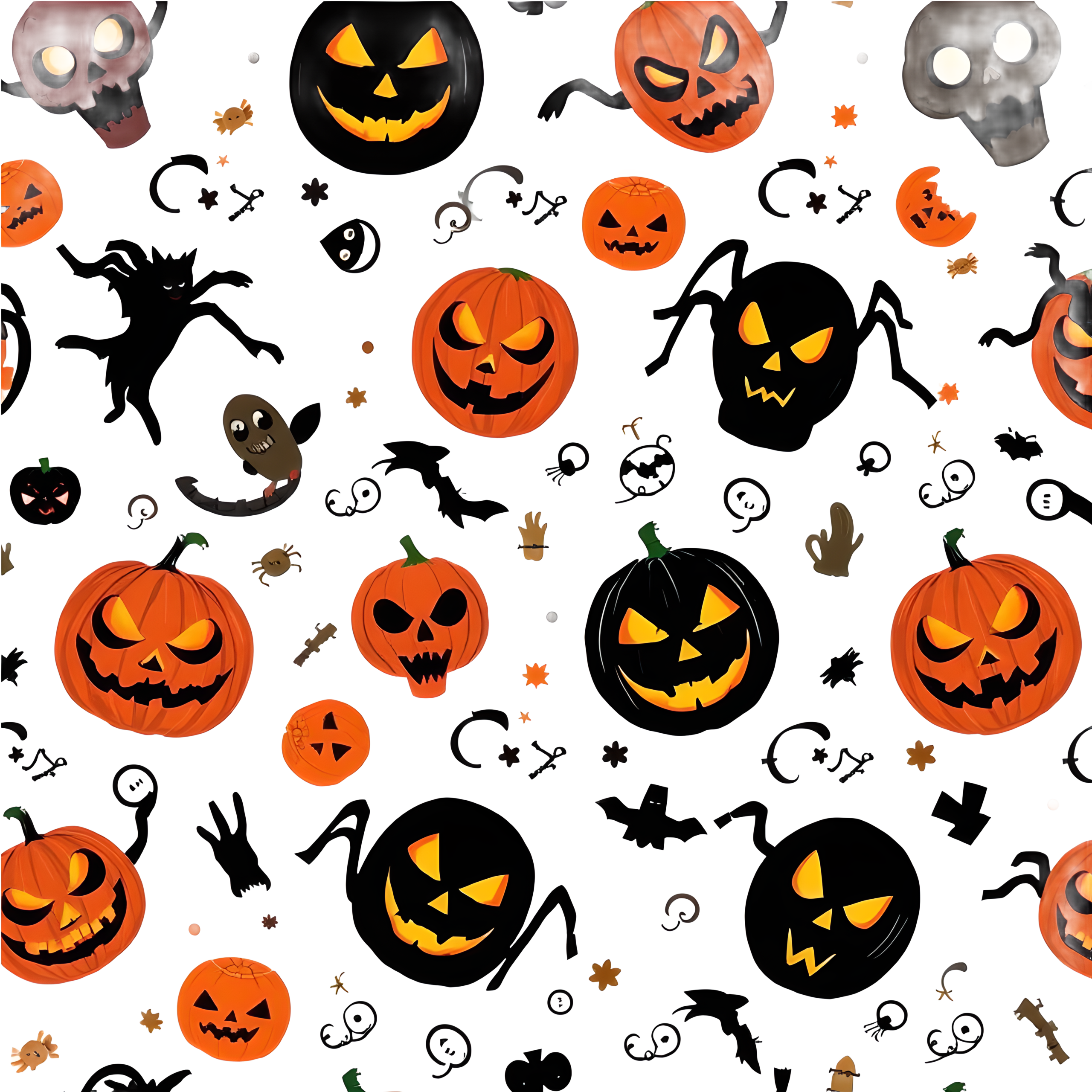 Halloween Overlay 2560 by 2560 PNG Format