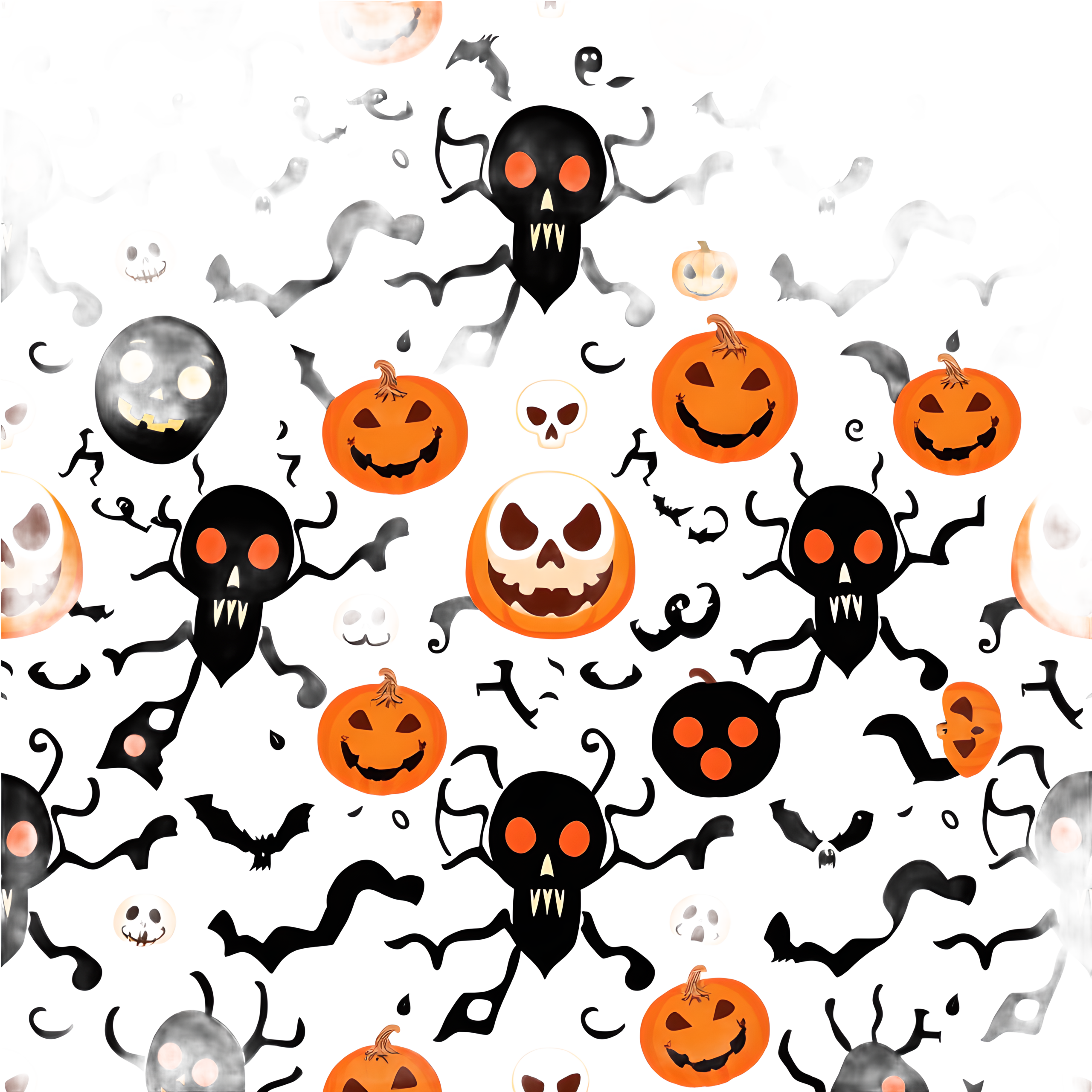 Halloween Overlay 2560 by 2560 PNG Format