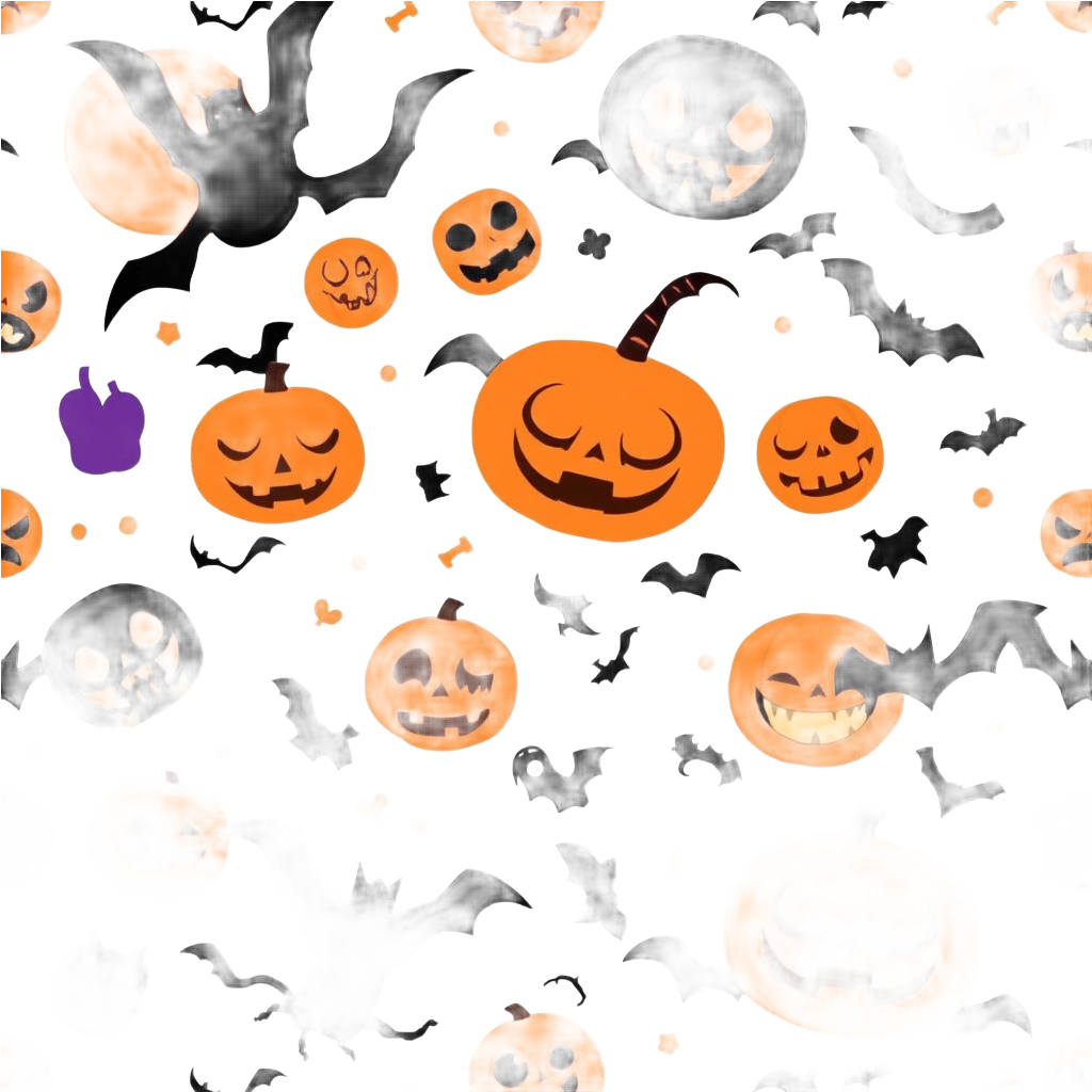 Halloween Overlay 2560 by 2560 PNG Format
