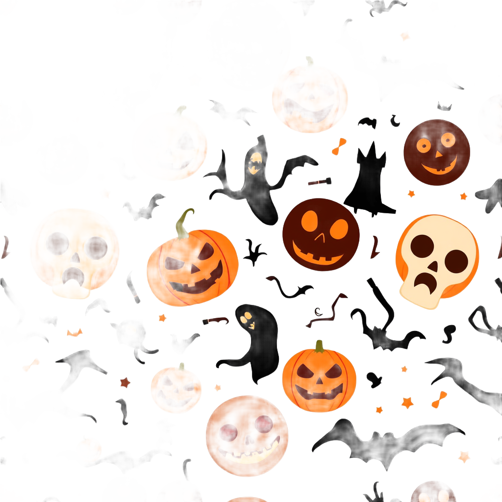 Halloween Overlay 2560 by 2560 PNG Format