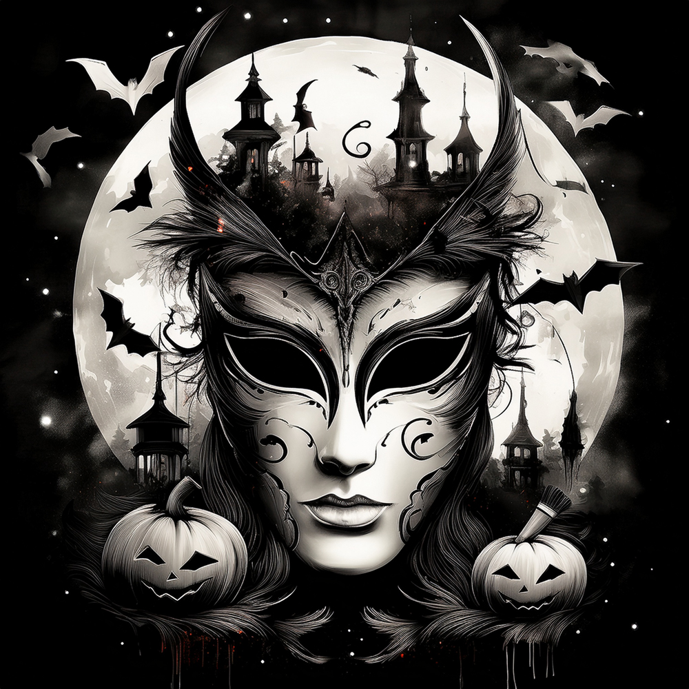 Halloween PSP Mask 1000 x 1000 Created by Designs by Forte