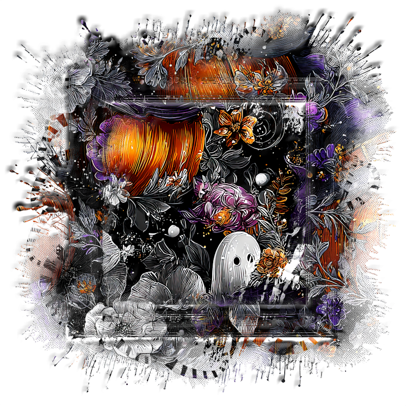 Halloween Element 800 x 800 - Created by Designs by Forte